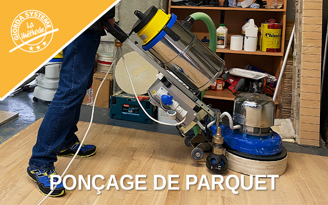 Ponçage de Parquet